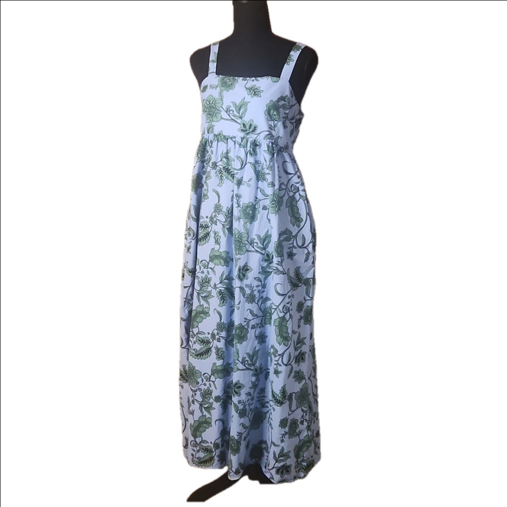 Zara floral maxi dress size medium